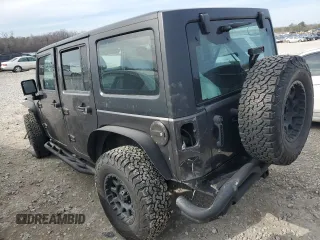 2018 Jeep Wrangler Unlimited Sport with VIN 1C4BJWDG7JL823069, listed as a Copart auction lot 41993395 with 79,434 mi miles and Salvage title. Bid and sale history available at DreamBid. Image 2.