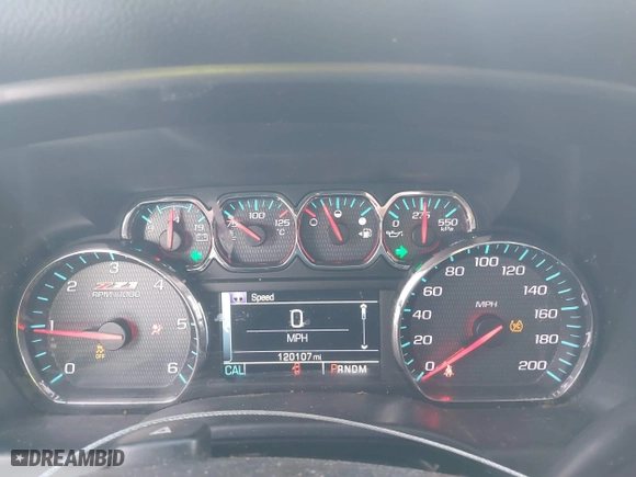 2015 Chevrolet Silverado 1500 LT with VIN 3GCUKREC7FG426159, listed as a IAAI auction lot 40960152 with 120,107 mi miles. Bid and sale history available at carsss.com. Image 7.