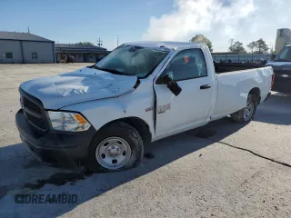 2023 Ram 1500 Tradesman z VIN 3C6JR6DT0PG674339, wystawiony jako Copart lot #53041415 z przebiegiem 26 227 mil mil oraz Szkoda całkowita • Salvage title. Historia ofert i sprzedaży dostępna na DreamBid. Obrazek 1.