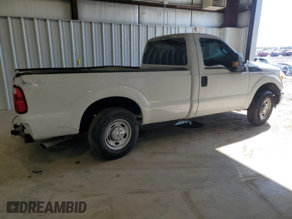 2015 Ford Super Duty F-250 SRW XL with VIN 1FTBF2A69FEC57370, listed as a Copart auction lot 45501765 with 116,491 mi miles and Salvage Title. Bid and sale history available at carsss.com. Image 3.