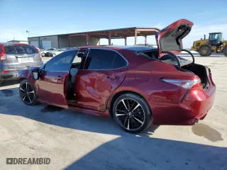 2018 Toyota Camry XSE with VIN 4T1B61HK5JU563649, listed as a Copart auction lot 43592345 with 0 mi miles and Clean Title. Bid and sale history available at carsss.com. Image 2.