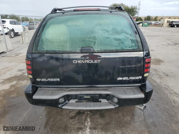 2002 Chevrolet Blazer LS with VIN 1GNCS18W52K111907, listed as a Copart auction lot 78907894 with 88,184 mi miles and Salvage Title. Bid and sale history available at carsss.com. Image 6.