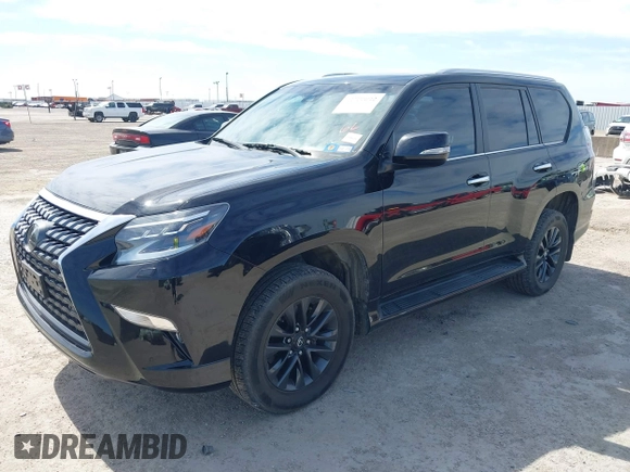2021 Lexus GX 460 Premium with VIN JTJAM7BX0M5293156, listed as a IAAI auction lot 41780042 with 56,256 mi miles and . Bid and sale history available at DreamBid. Image 2.