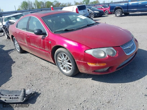 2001 Chrysler 300M with VIN 2C3AE66GX1H602483, listed as a IAAI auction lot 41914838 with NaN miles. Bid and sale history available at carsss.com. Image 1.