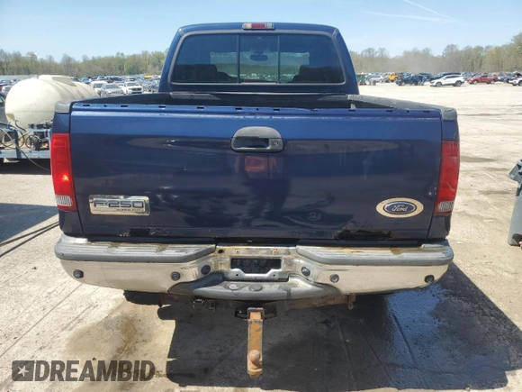 2005 Ford F-250 XL с VIN 1FTSW21P85EC27655, выставлен на аукционе Copart как лот 54161755 с пробегом 186 502 миль миль и Списание • Salvage title. История ставок и продаж доступна на DreamBid. Изображение 6.