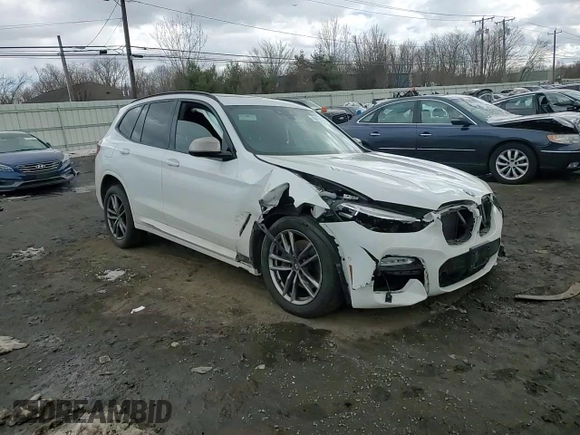 2019 BMW X3 M40i with VIN 5UXTS3C59K0Z03846, listed as a Copart auction lot 45012455 with 63,306 mi miles and Salvage Title. Bid and sale history available at DreamBid. Image 10.