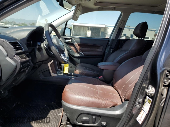 2017 Subaru Forester Touring with VIN JF2SJGWC1HH476823, listed as a Copart auction lot 59230835 with 107,711 mi miles and Salvage title. Bid and sale history available at DreamBid. Image 7.