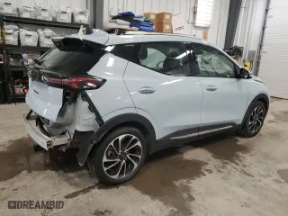 2023 Chevrolet Bolt EUV Premier with VIN 1G1FZ6S0XP4179028, listed as a Copart auction lot 47021235 with 65,822 mi miles and Salvage Title. Bid and sale history available at carsss.com. Image 3.