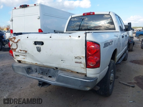 2009 Dodge 2500 SLT with VIN 3D7KS28T79G501477, listed as a IAAI auction lot 41291975 with 195,652 mi miles and . Bid and sale history available at DreamBid. Image 4.