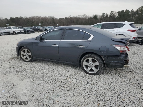 2012 Nissan Maxima 3.5 SV with VIN 1N4AA5AP2CC810992, listed as a Copart auction lot 88975745 with 192,770 mi miles and Salvage Title. Bid and sale history available at carsss.com. Image 2.