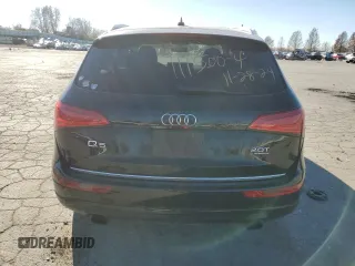 2015 Audi Q5 Premium with VIN WA1CFAFP1FA115838, listed as a Copart auction lot 83632794 with 154,199 mi miles and Salvage Title. Bid and sale history available at carsss.com. Image 6.