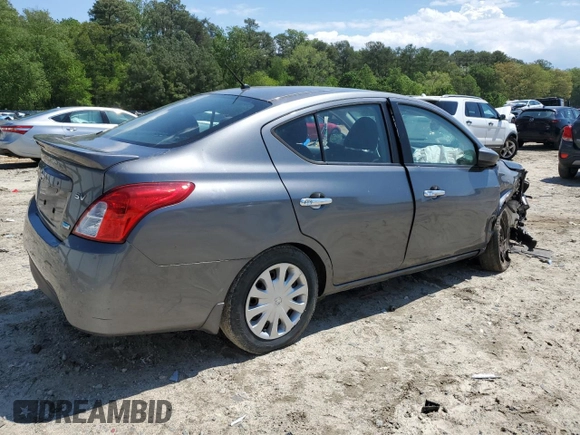 2016 Nissan Versa SV with VIN 3N1CN7AP4GL834761, listed as a Copart auction lot 55761875 with 127,869 mi miles and Salvage title. Bid and sale history available at DreamBid. Image 3.