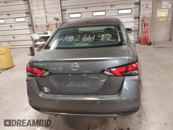 2020 Nissan Versa S with VIN 3N1CN8DV8LL912372, listed as a IAAI auction lot 41823492 with 67,091 mi miles. Bid and sale history available at carsss.com. Image 17.