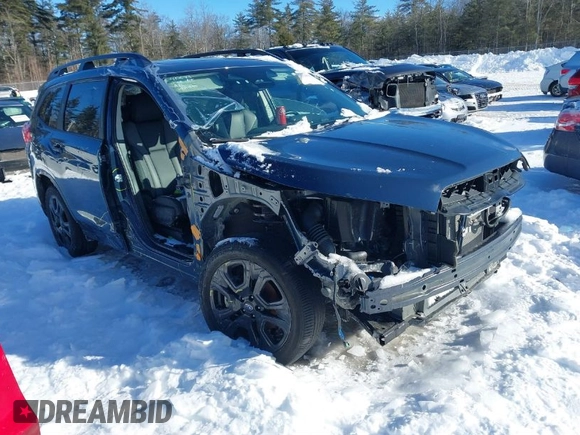 2024 Subaru Ascent Onyx with VIN 4S4WMAHD8R3402688, listed as a IAAI auction lot 41575456 with 19,862 mi miles and . Bid and sale history available at DreamBid. Image 1.