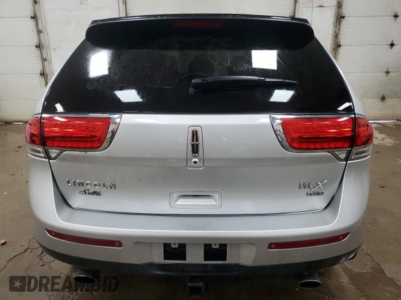 2013 Lincoln MKX with VIN 2LMDJ8JK2DBL29400, listed as a Copart auction lot 75734854 with 124,356 mi miles and Clean Title. Bid and sale history available at carsss.com. Image 6.