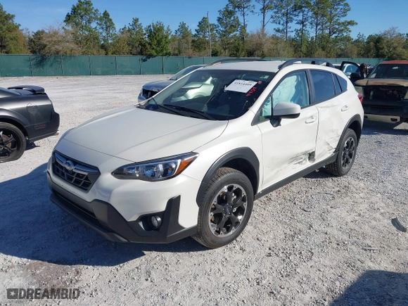 2023 Subaru Crosstrek Premium with VIN JF2GTAPC3P8279047, listed as a IAAI auction lot 41814409 with 10,255 mi miles. Bid and sale history available at carsss.com. Image 17.