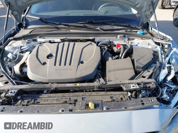 2024 Volvo S60 Core Dark Theme with VIN 7JRL12TK4RG309303, listed as a IAAI auction lot 41724775 with 7,061 mi miles and . Bid and sale history available at DreamBid. Image 10.