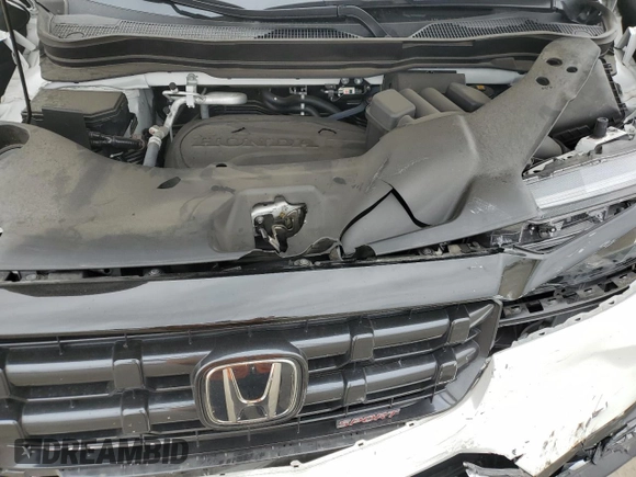2024 Honda Ridgeline Sport с VIN 5FPYK3F1XRB008840, выставлен на аукционе Copart как лот 58843185 с пробегом 23 266 миль миль и Списание • Salvage title. История ставок и продаж доступна на DreamBid. Изображение 11.