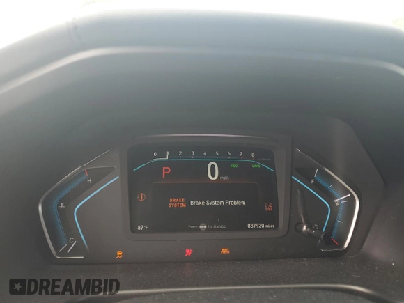 2020 Honda Odyssey EX-L с VIN 5FNRL6H72LB019531, выставлен на аукционе Copart как лот 55414745 с пробегом 37 920 миль миль и Списание • Salvage title. История ставок и продаж доступна на DreamBid. Изображение 9.