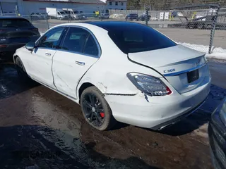 2016 Mercedes-Benz C with VIN 55SWF4KB2GU160423, listed as a IAAI auction lot 41690331 with 94,494 mi miles. Bid and sale history available at carsss.com. Image 3.