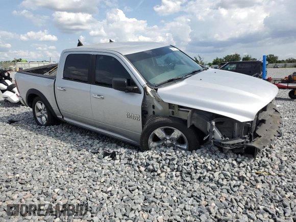 2015 Ram 1500 Big Horn with VIN 1C6RR7LT7FS759423, listed as a Copart auction lot 55897615 with 146,956 mi miles and Salvage title. Bid and sale history available at DreamBid. Image 4.