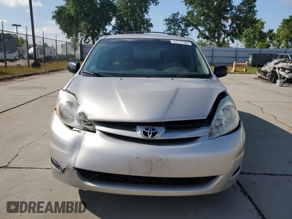 2009 Toyota Sienna CE with VIN 5TDZK23C19S271890, listed as a Copart auction lot 54757385 with 125,182 mi miles and Salvage Title. Bid and sale history available at carsss.com. Image 5.