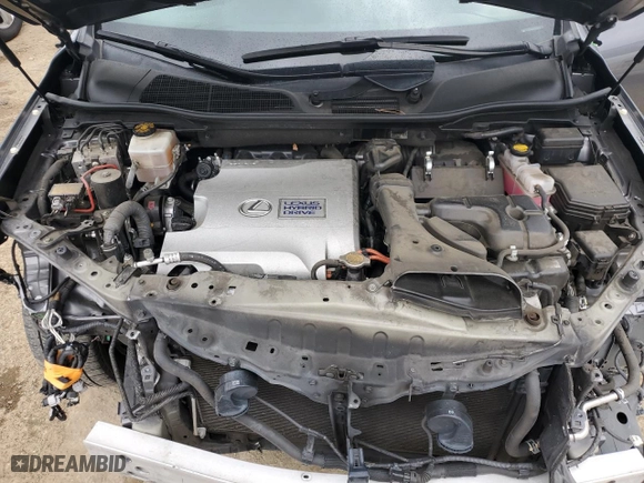 2013 Lexus RX 450h with VIN JTJBC1BA0D2067006, listed as a Copart auction lot 51347385 with 96,766 mi miles and Salvage Title. Bid and sale history available at carsss.com. Image 12.