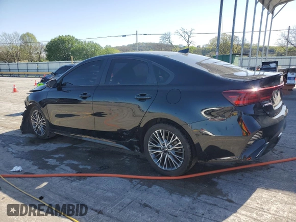 2022 Kia Forte GT-Line with VIN 3KPF54ADXNE449043, listed as a Copart auction lot 52156455 with 21,890 mi miles and Salvage Title. Bid and sale history available at carsss.com. Image 2.