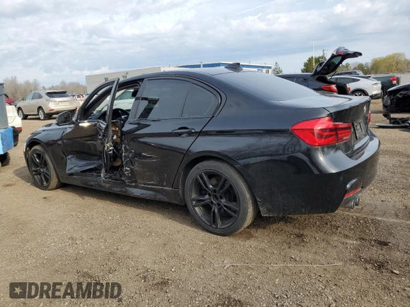 2018 BMW 3 Series 330i xDrive with VIN WBA8D9C59JA013972, listed as a Copart auction lot 54493575 with 102,841 mi miles and Clean title. Bid and sale history available at DreamBid. Image 2.