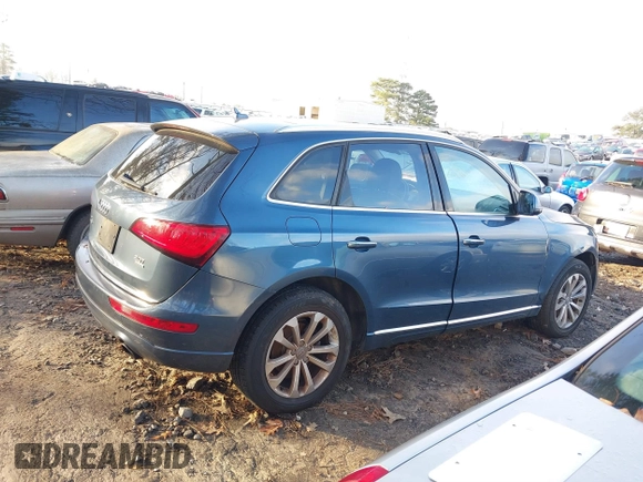 2015 Audi Q5 Premium with VIN WA1CFAFP3FA092157, listed as a IAAI auction lot 41229348 with 134,269 mi miles. Bid and sale history available at carsss.com. Image 13.