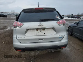 2015 Nissan Rogue SL with VIN 5N1AT2MV3FC771827, listed as a Copart auction lot 47189705 with Not Provided miles and Non Repairable. Bid and sale history available at carsss.com. Image 6.