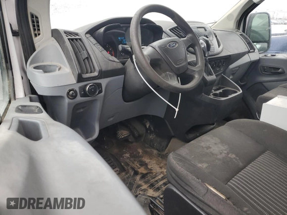 2015 Ford Transit with VIN 1FTNR2CG4FKB21496, listed as a Copart auction lot 43830175 with 157,684 mi miles and Clean Title. Bid and sale history available at DreamBid. Image 8.