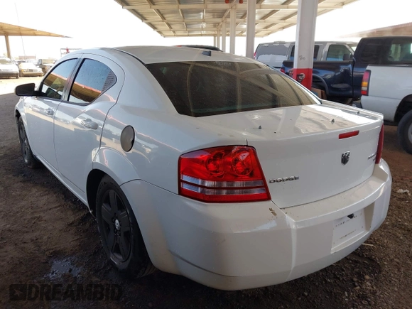 2010 Dodge Avenger SXT with VIN 1B3CC4FBXAN220918, listed as a IAAI auction lot 41713753 with 249,675 mi miles and . Bid and sale history available at DreamBid. Image 3.