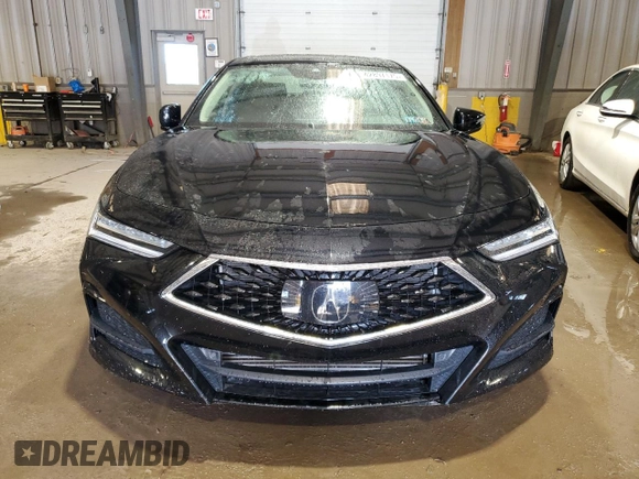 2021 Acura TLX w/Technology Package with VIN 19UUB6F42MA006599, listed as a Copart auction lot 42897175 with 34,447 mi miles and Salvage Title. Bid and sale history available at carsss.com. Image 5.