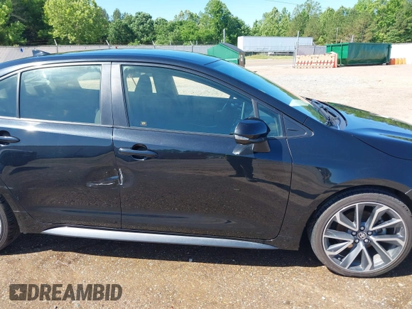 2020 Toyota Corolla SE with VIN JTDS4RCE9LJ020075, listed as a IAAI auction lot 39388212 with 46,014 mi miles and . Bid and sale history available at DreamBid. Image 13.