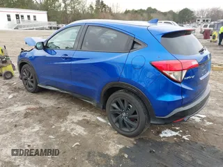 2022 Honda HR-V Sport with VIN 3CZRU6H15NM756188, listed as a IAAI auction lot 41407315 with 39,460 mi miles. Bid and sale history available at carsss.com. Image 3.