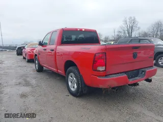 2018 Ram 1500 Express with VIN 1C6RR7FG6JS235462, listed as a IAAI auction lot 41474330 with 133,222 mi miles. Bid and sale history available at carsss.com. Image 3.