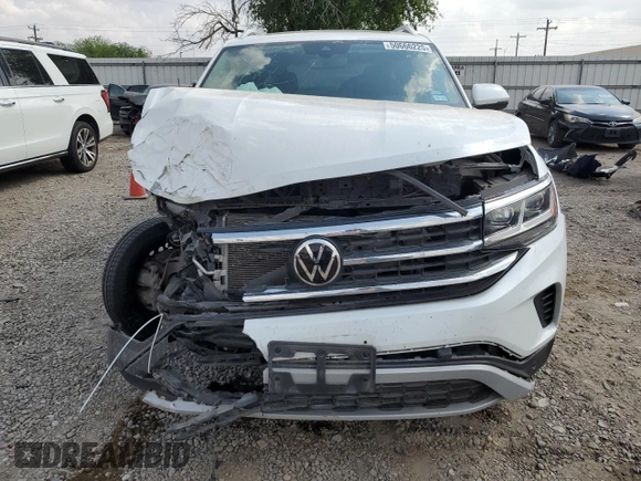 2023 Volkswagen Atlas SEL with VIN 1V2BR2CAXPC515819, listed as a Copart auction lot 50666225 with 43,872 mi miles and Salvage title. Bid and sale history available at DreamBid. Image 5.