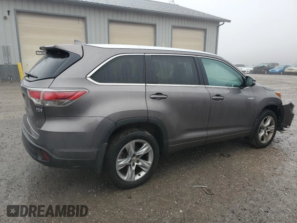 2014 Toyota Highlander Limited с VIN 5TDDCRFHXES005835, выставлен на аукционе Copart как лот 85275264 с пробегом 186 781 миль миль и Списание • Salvage title. История ставок и продаж доступна на DreamBid. Изображение 3.