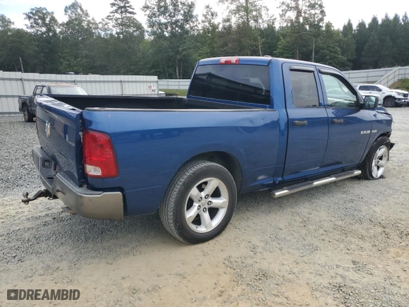 2009 Dodge Ram 1500 ST with VIN 1D3HB18T29S798785, listed as a Copart auction lot 74876514 with 165,635 mi miles and Salvage Title. Bid and sale history available at carsss.com. Image 3.