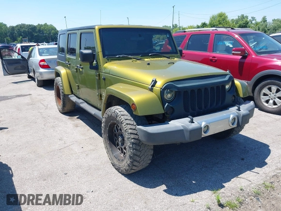 2008 Jeep Wrangler Unlimited Sahara with VIN 1J4GA59128L608191, listed as a IAAI auction lot 42669266 with 201,156 mi miles and . Bid and sale history available at DreamBid. Image 1.