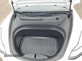 2019 Tesla Model 3 Mid Range with VIN 5YJ3E1EA8KF466382, listed as a Copart auction lot 46578205 with Not Provided miles and Salvage Title. Bid and sale history available at DreamBid. Image 12.