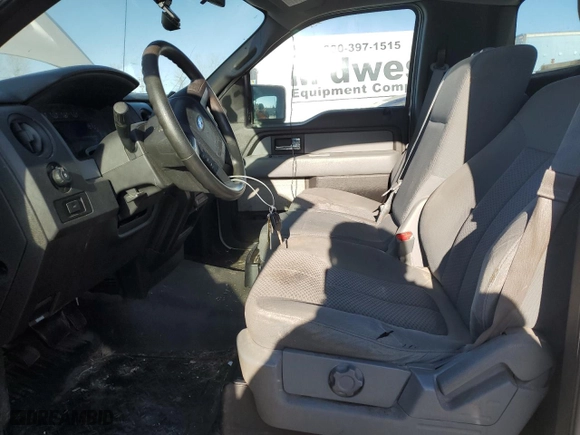 2014 Ford F-150 XL with VIN 1FTNF1CF8EKD21029, listed as a Copart auction lot 89342625 with 131,311 mi miles and Salvage Title. Bid and sale history available at carsss.com. Image 7.
