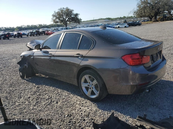 2013 BMW 3 Series 328i with VIN WBA3A5C57DF354970, listed as a Copart auction lot 52241315 with Not Provided miles and Salvage Title. Bid and sale history available at carsss.com. Image 2.