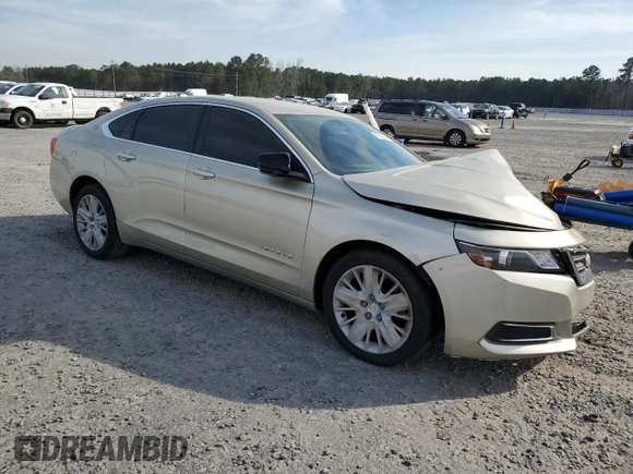 2015 Chevrolet Impala LS with VIN 2G11X5SL6F9201140, listed as a Copart auction lot 49108335 with 182,581 mi miles and Salvage Title. Bid and sale history available at DreamBid. Image 4.