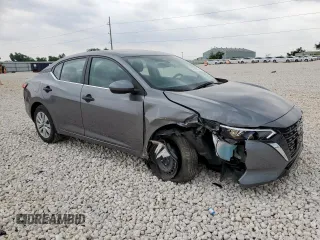 2024 Nissan Sentra S with VIN 3N1AB8BVXRY285091, listed as a Copart auction lot 57378785 with 17,943 mi miles and Salvage title. Bid and sale history available at DreamBid. Image 4.
