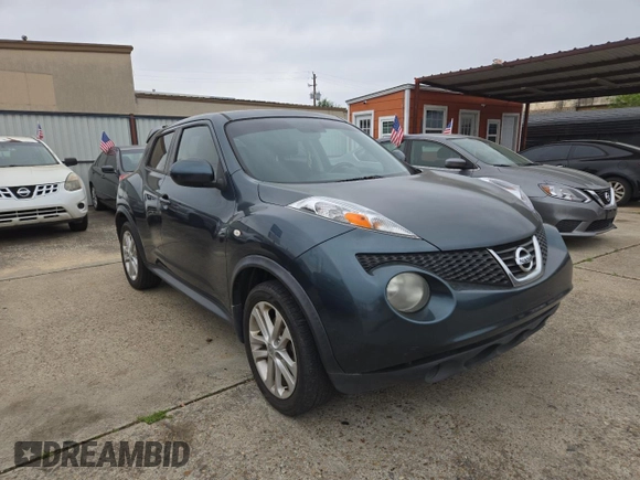 2013 Nissan Juke SV with VIN JN8AF5MR8DT214946, listed as a Copart auction lot 51713825 with 167,037 mi miles and Clean Title. Bid and sale history available at DreamBid. Image 1.