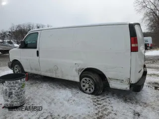2010 Chevrolet Express Cargo Van with VIN 1GCUGADX8A1184609, listed as a Copart auction lot 44446155 with 89,759 mi miles and Salvage Title. Bid and sale history available at carsss.com. Image 2.