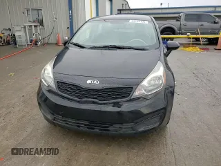 2013 Kia Rio LX with VIN KNADM4A30D6293873, listed as a Copart auction lot 43334195 with 65,571 mi miles and Salvage Title. Bid and sale history available at DreamBid. Image 13.