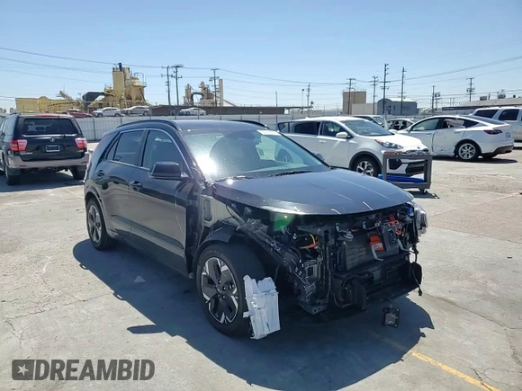 2023 Kia Niro Wind with VIN KNDCR3L15P5025823, listed as a Copart auction lot 50374514 with 37,647 mi miles and Salvage Title. Bid and sale history available at DreamBid. Image 12.